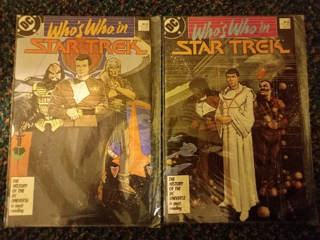 Who's Who In Star Trek 1-2 (Of 2), Dc Comics, 1987