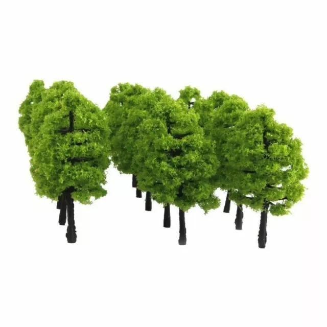 20 Modello Alberi Trains Binari Diorama Wargame Parco Scenario Ho Oo Scala- 1: