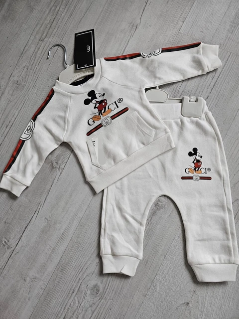 Nuove Tute Bambino O Ragazza Set Completo 12-18 Mesi/Maglione/Abiti Bianchi