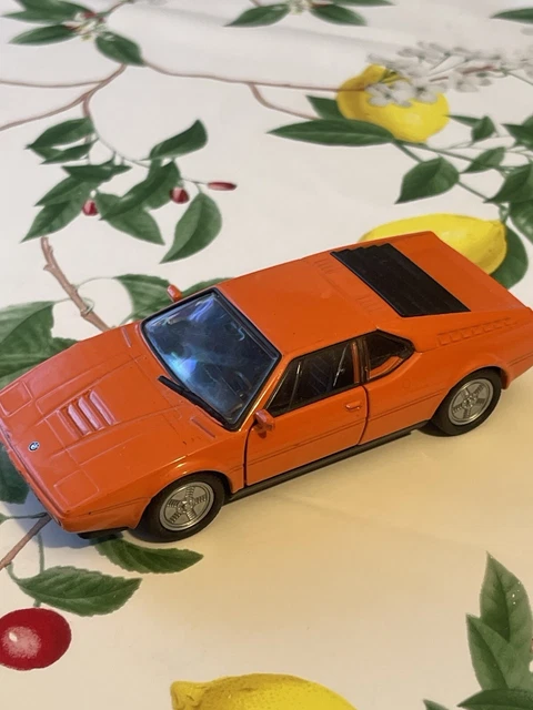 Miniature BMW M1 (E26) Orange Welly Nex - Échelle 1/38 - Occasion