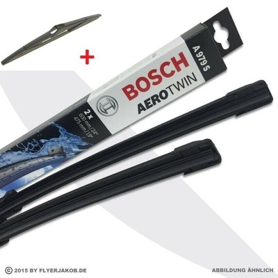 25 SONAX salviette umide BOSCH Set tergicristallo anteriore Aerotwin a100s 