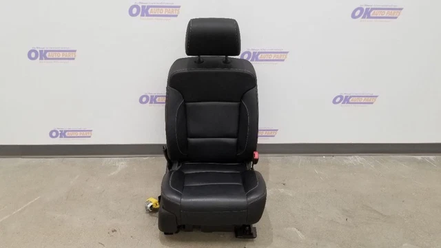 17 Chevy Tahoe Lt Power Heated Seat Front Right Passenger Black Leather