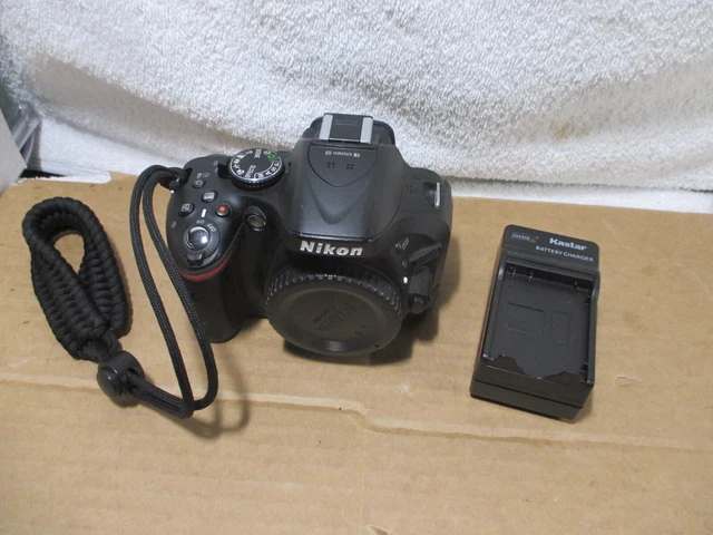 Nikon D5200 24.1MP Digital SLR Camera Body 6761 shots shutter count