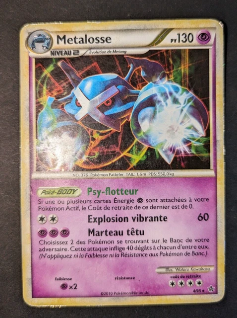 Metalosse Prevolution CARTE POKÉMON METALOSSE 130 PV - DÉCHAÎNEMENT 4/95 - HOLO Rare EUR 1,00 ...
