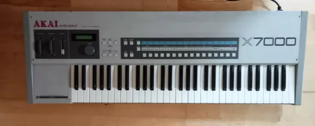 AKAI X-7000 Vintage Analog Sampler Keyboard, 12 Bit sound like S700 S612 S950