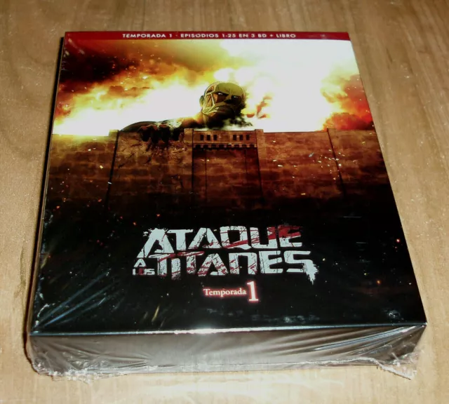 Shingeki no Kyojin (Attack on Titan) / Ataque A Los Titanes. Pack 3  Películas. El Arco Y La Flecha Escarlatas, Las Alas De La Libertad,  El Rugido Del Despertar. (3DVD) - DVD 