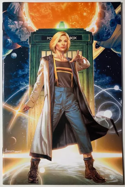 DR. WHO THE 13th DOCTOR #1 (2018) JAY ANACLETO VIRGIN VARIANT TITAN COMICS