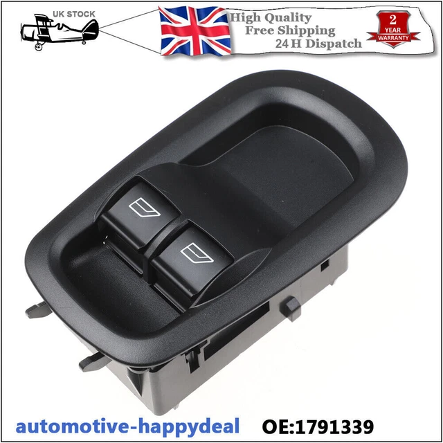 DOOR DOUBLE WINDOW Switch Drivers Side Ford Transit MK8 Custom 2014