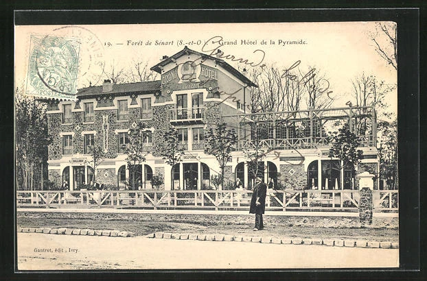 CPA Brunoy, Grand Hôtel de la Pyramide
