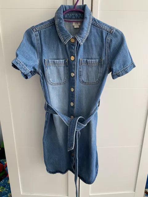 River Island Demin Dress age 7 years Girls blue