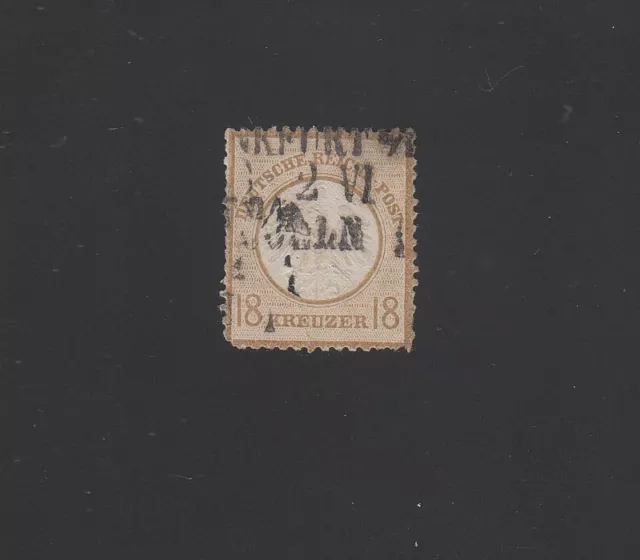 [65034] GERMANY, Scott # 11  USED (TORN BOTTOM MIDDLE EDGE)