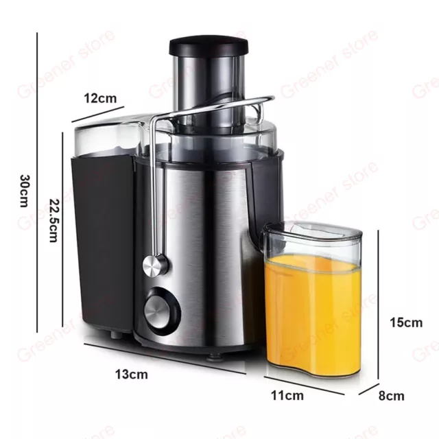 1.5L 800W Presse-agrumes électrique presse-agrumes orange presse-jus de citron