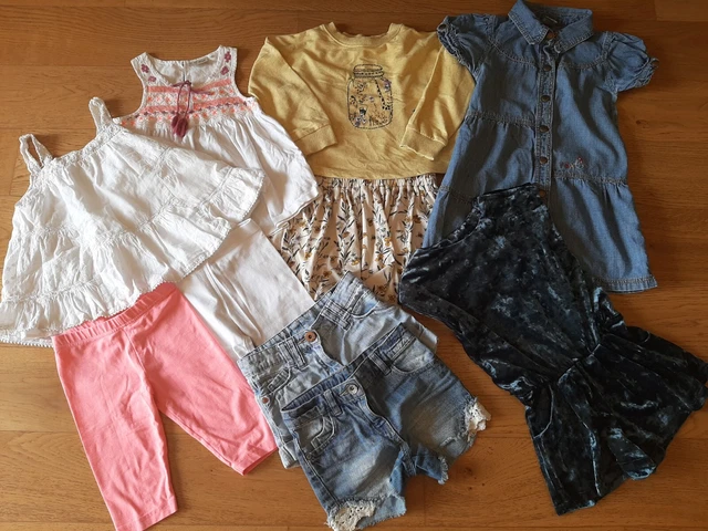 Girls Summer Clothes Bundle Age 4-5 Years Next