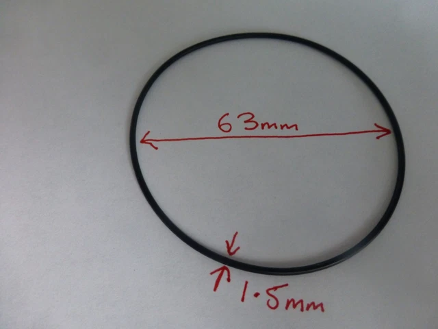 RS PRO 2562155 O-RING 7.65MM ID X 1.78MM CS NITRILE 90 - Foto 2