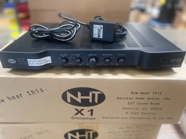 NHT, NOW HEAR THIS X1 Crossover w/ Power Adapter