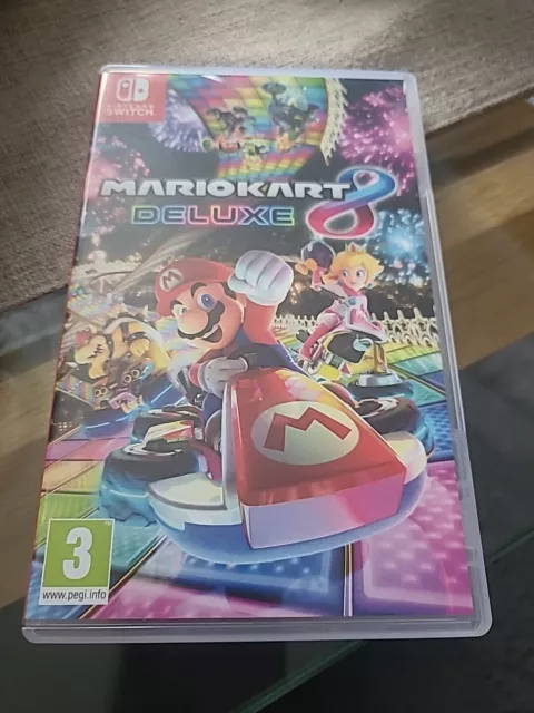 Mario Kart 8 Deluxe (Nintendo Switch, 2017) Game