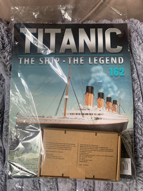 BUILD THE TITANIC SCALE 1:200 HACHETTE issue 162,Collector Edition,ONLY ...