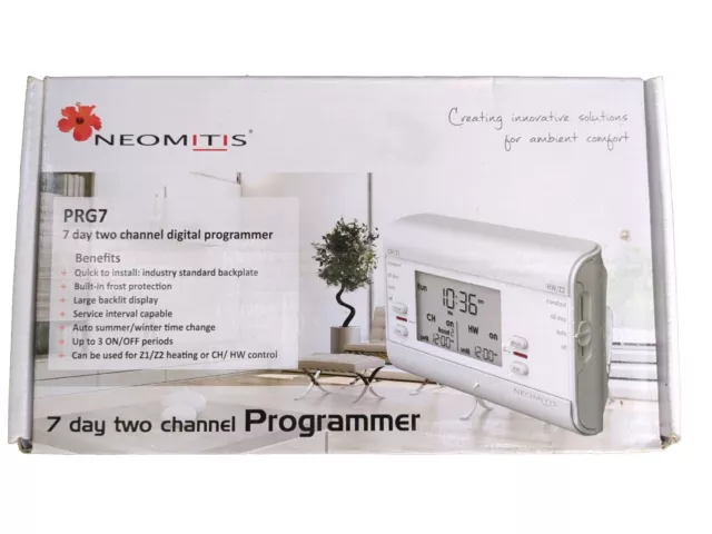 Neomitis PRG7 7 Day 2 Channel Programmer