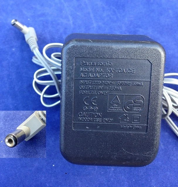 Chargeur D'origine ECHELON Modèle 78020 - 9V 0.5A, Connecteur 5.5mm/2.1mm, Occasion Fonctionnel