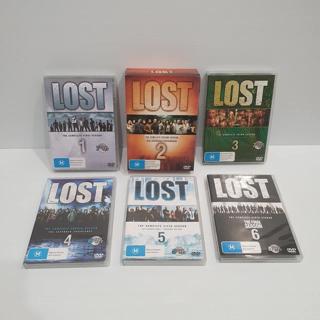 LOST COMPLETE TV Series DVD Seasons 1-6 PAL Region 4 Very Good ...