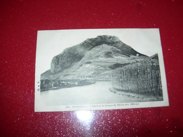 Antique Postcard Grenoble L'isere Et Le Helmet De Neron