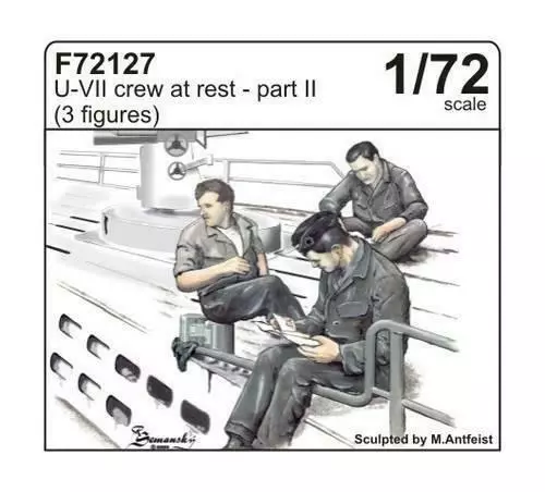 CMK U-VII crew at Rest Pause part II Besatzung 1:72 Bausatz Model Kit F72127