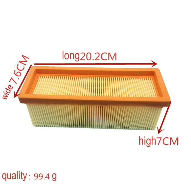 Filtre Pour Karcher 2501, 2601, 3001 - Longue Durée, Transparent Et Facile à Installer