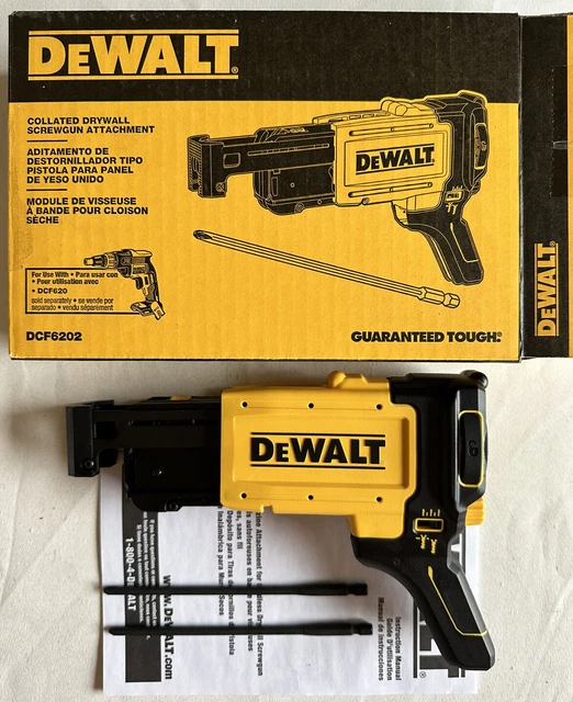 DEWALT DCF6202 COLLATED Drywall ScrewGun Magazine Attachment for