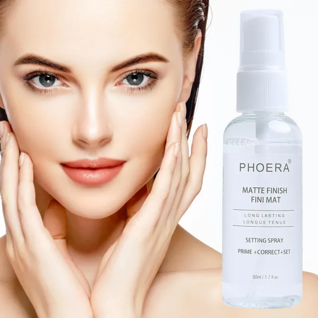 PHOERA Long Lasting Matte Finish Setting Spray Makeup Face Primer Foundation