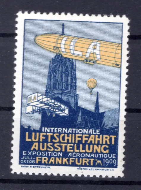 Zeppelin / Poste Aérienne 1909 Ila-Vignette Impeccable MNH Neuf (T7204