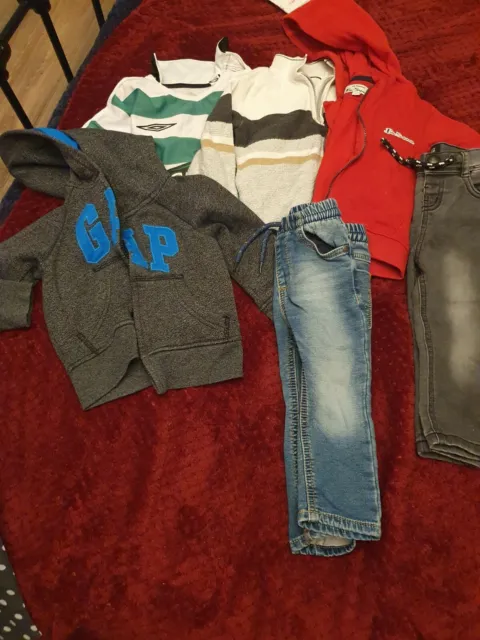 Boys Clothing Bundle Age 12-18 Month Ben Sherman Gap Next Primark