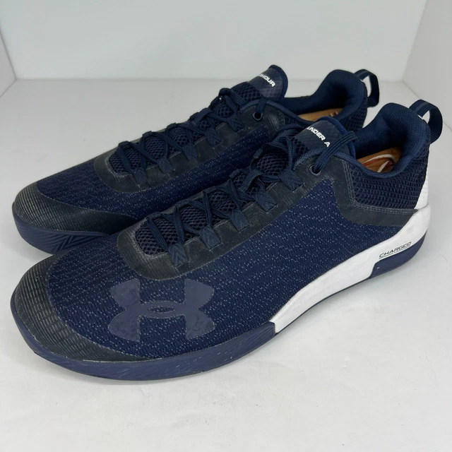 New Mens Under Armour‎ Deception Trainer Blue Athletic Sneakers Shoes Sz 6 Under Armour Deception 1274392-412 Shoes - Preowned | eBay main image 3