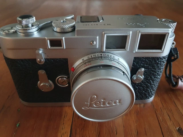 Leica M3 - Elmar 2.8/ 50 - Summaron 3.5/ 35 Top Zustand