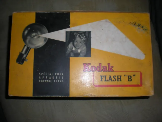 Boite vide Kodak de flash B