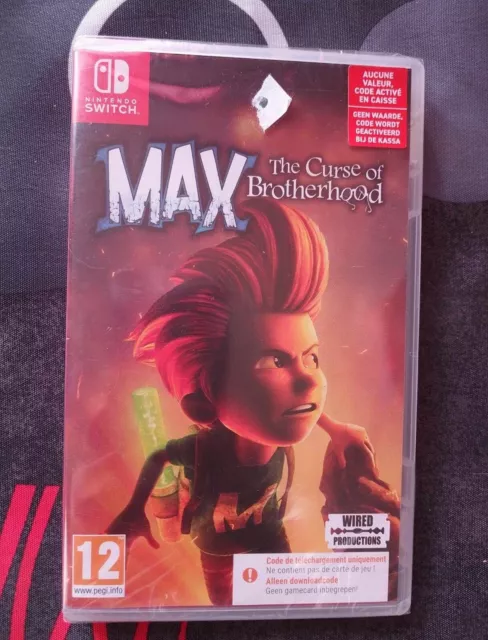 Max The Curse of Brotherhood Sous Blister Nintendo Switch