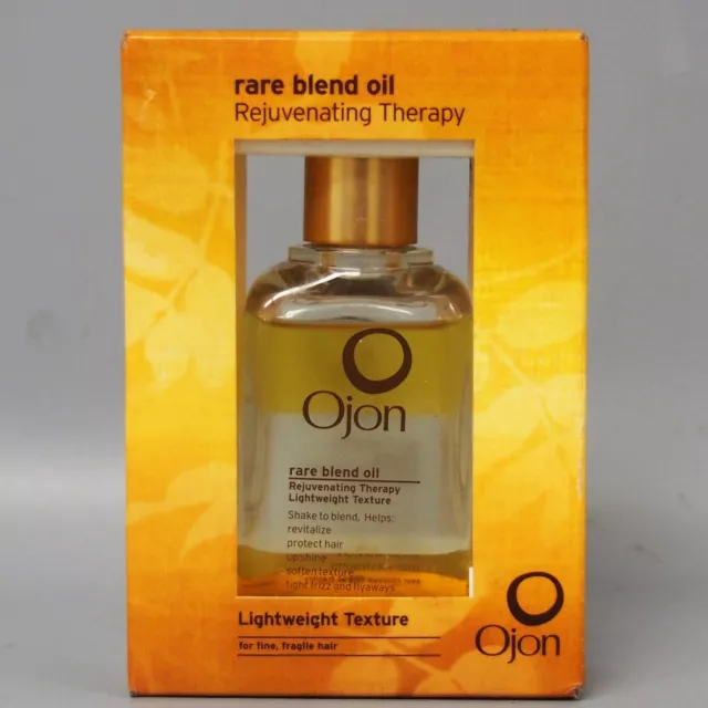 Ojon RARE BLEND Oil Rejuvenating Therapy LIGHTWEIGHT TEXTURE Hair Oil 1.5oz NIB 2