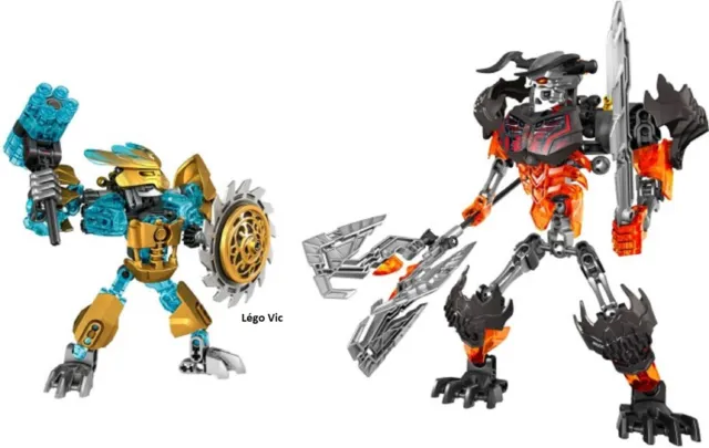 Lego 70795 Bionicle Mask Maker vs. Skull Grinder + Notice complet de 2015 -CN197