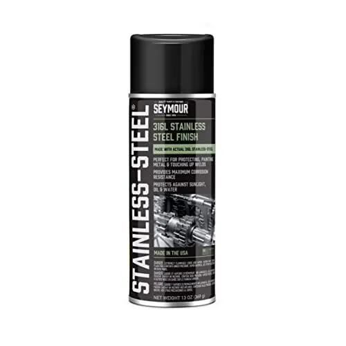 Stainless Steel Rust Protective Spray Paint - STAINLESS STEEL SPRAY 16 Oz. Ca...