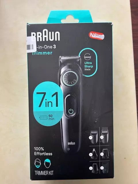 Kit de recortadora todo en uno Braun ultra afilada 7 en 1 AI03470