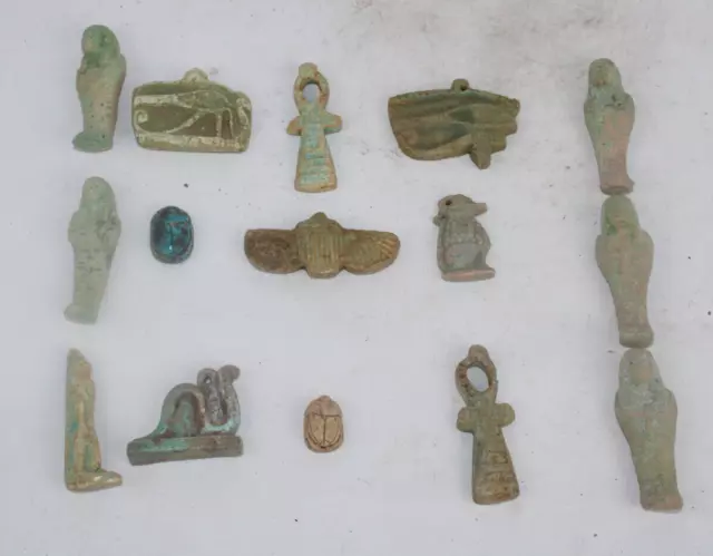 COLLECTION OF RARE ANCIENT EGYPTIAN PHARAONIC ANTIQUE Amulet EGYCOM