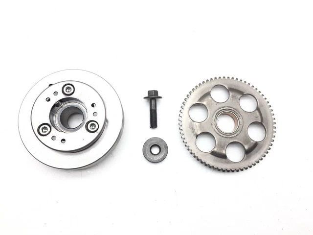 Engine Flywheel W Starter Clutch 2006 Kawasaki Ninja ZX6RR ZX600N 2872A