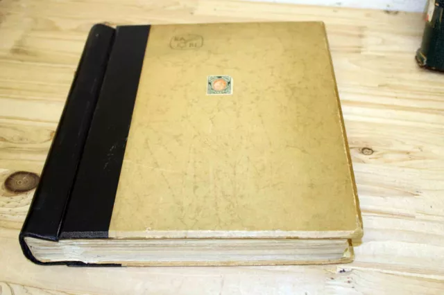 Danzig: Umfangreicher Dublettenbestand im dicken Steckseiten-Binder