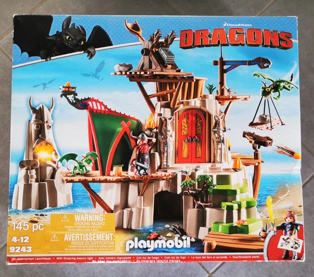 Campement de l'île de Beurk - Playmobil Film Dragons 9243 - Prix & Rareté