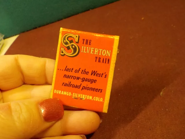 Vintage Matchbook The Silverton Train The General Palmer House Motor Hotel