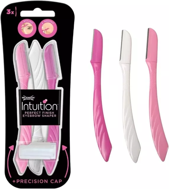 WILKINSON SWORD - Intuition Eyebrow Shaper for Women | Facial Hair Remover