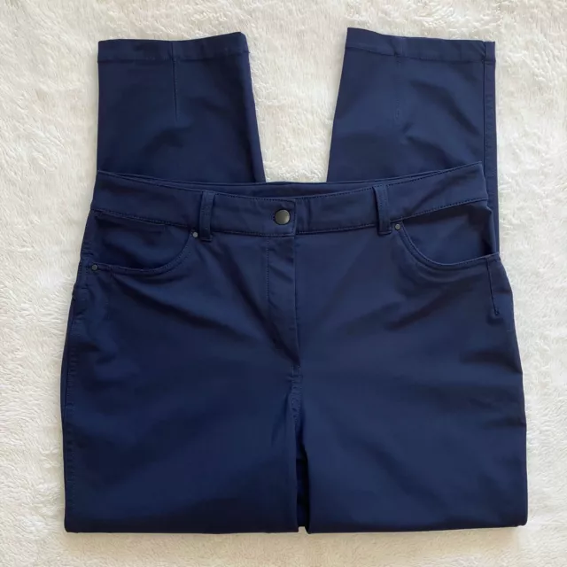 Lululemon City Sleek 5 Pocket 7/8 Pants True Navy Blue 12