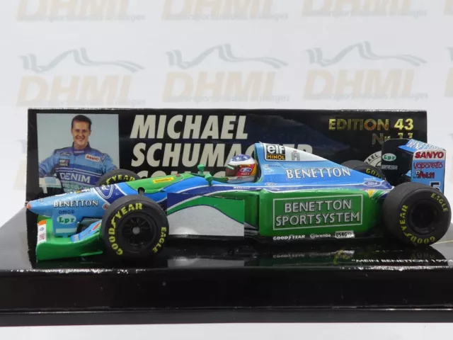 Minichamps 1:43 Michael Schumacher Benetton B194 Mein Benetton F1 1994 510944305 2