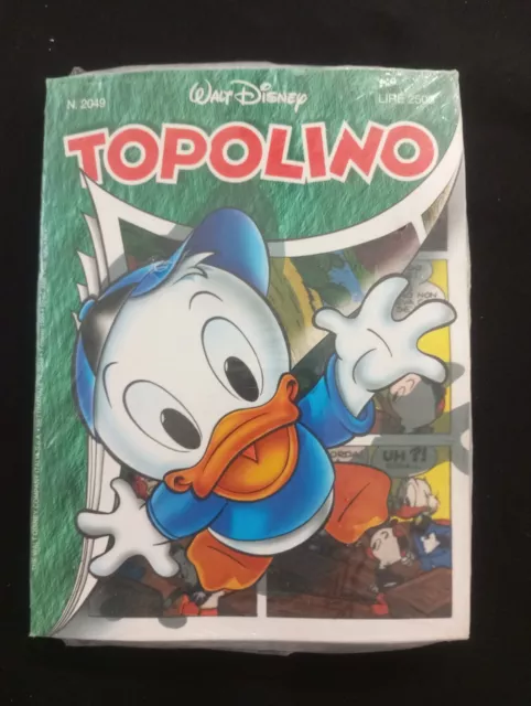 Topolino Lotto Di 6 Fumetti Blisterati Con Gadget Fascia 2000 2