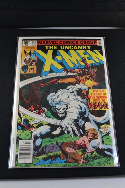 1963 Uncanny X-Men 140 1980 Wolverine & Alpha Flight vs. Wendigo VF 8.0