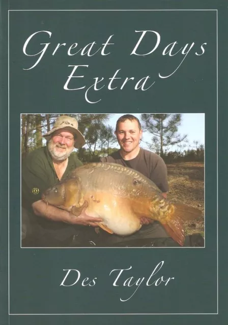 TAYLOR DES FISHING ADVENTURE BOOK GREAT DAYS EXTRA CARP paperback BARGAIN new